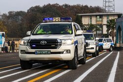 رزمایش طرح زمستانی پلیس راه گیلان