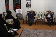 حزب مؤتلفه اسلامی با خانواده  سردار سپهبد شهید حسین سلامی دیدار کردند