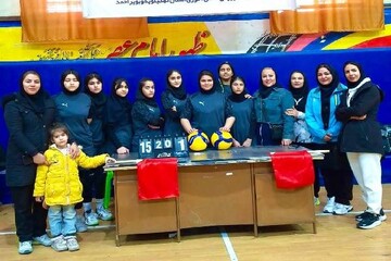 کسب مقام دوم تیم والیبال دبیرستان دخترانه علامه حلی در بویراحمد