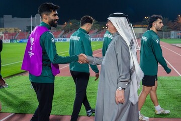 برگزاری آخرین تمرین المحرق پیش از دیدار با استقلال با حضور مدیران ارشد