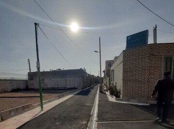 ۹۰ درصد معابر بیارجمند آسفالت شد