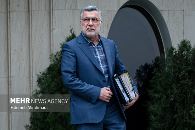 محمدرضا ظفرقندی وزیر بهداشت، درمان و آموزش پزشکی درحاشیه جلسه هیئت دولت