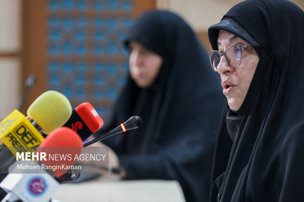 نشست خبری رئیس شورای فرهنگی و اجتماعی زنان