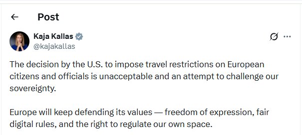 اتحادیه اروپا: تصمیم آمریکا حاکمیت ما را به چالش می‌کشد