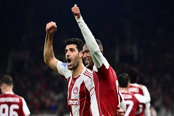 گل،بازي،ليگ،المپياكوس،مهاجم،الكعبي،طارمي،تيم