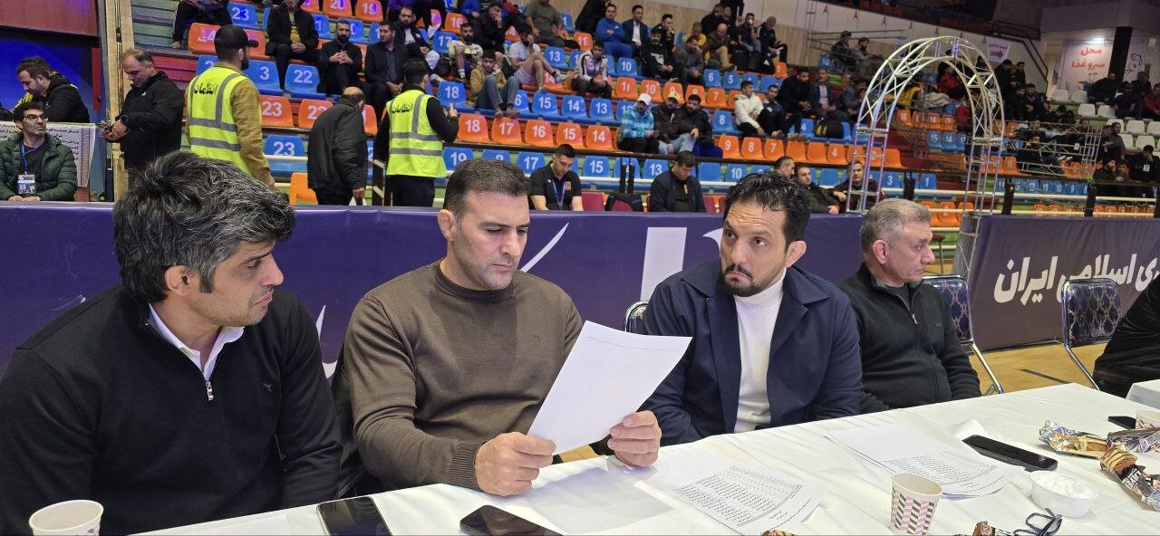 حضور پژمان درستکار در مسابقات قهرمانی کشور کشتی آزاد