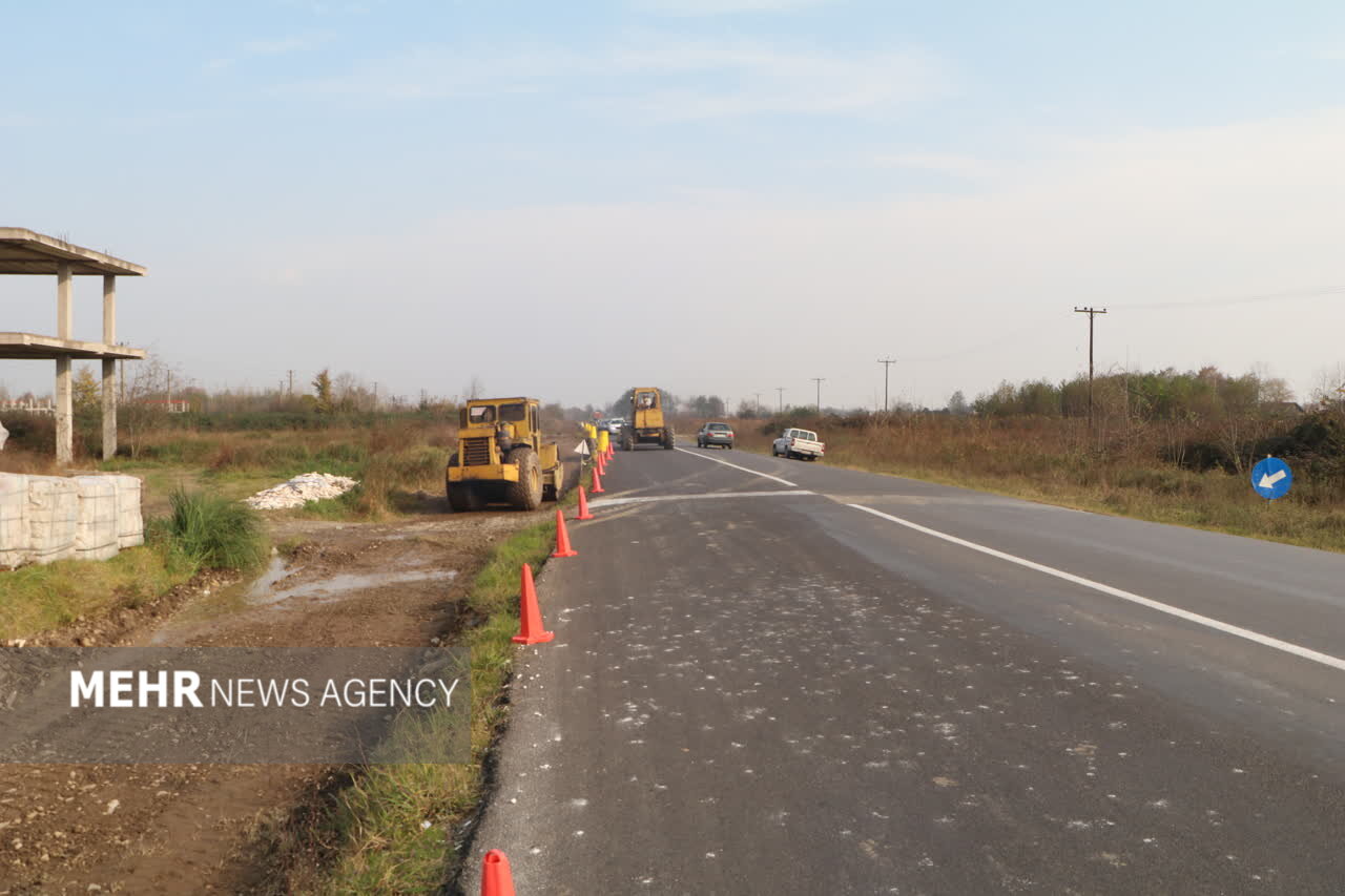 پروژه چهاربانده محور شفت – احمدسرگوراب از سرگرفته شد