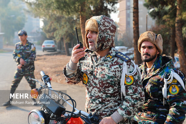 رزمایش امداد و نجات در شرایط بحران