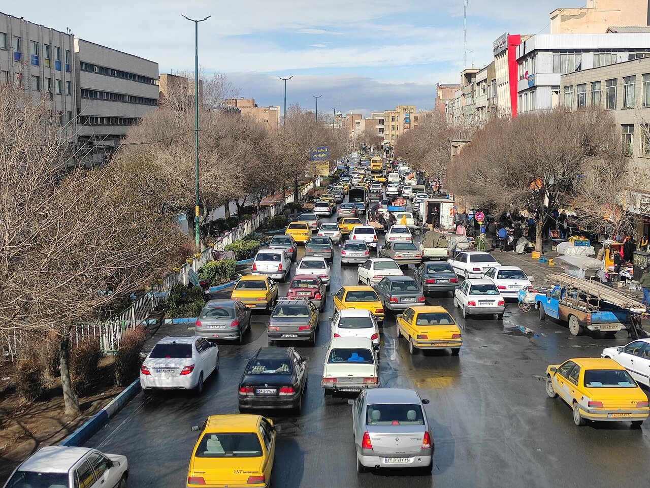 ترافیک سنگین در ورودی های پایتخت