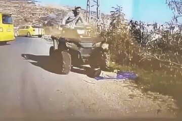 اذعان رژیم اسرائیل به زیر گرفتن یک نمازگزار فلسطینی در کرانه باختری