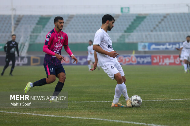 دیدار تیم های فوتبال آلومینیوم - ملوان