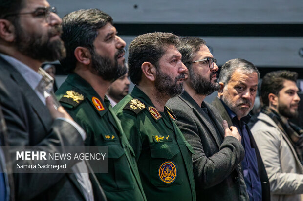 مراسم اختتامیه سومین جشنواره سرود فجر بسیج تهران بزرگ