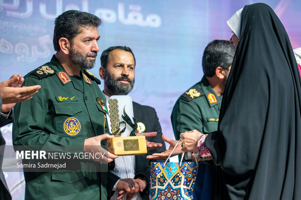 مراسم اختتامیه سومین جشنواره سرود فجر بسیج تهران بزرگ