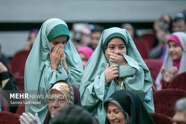 مراسم اختتامیه سومین جشنواره سرود فجر بسیج تهران بزرگ