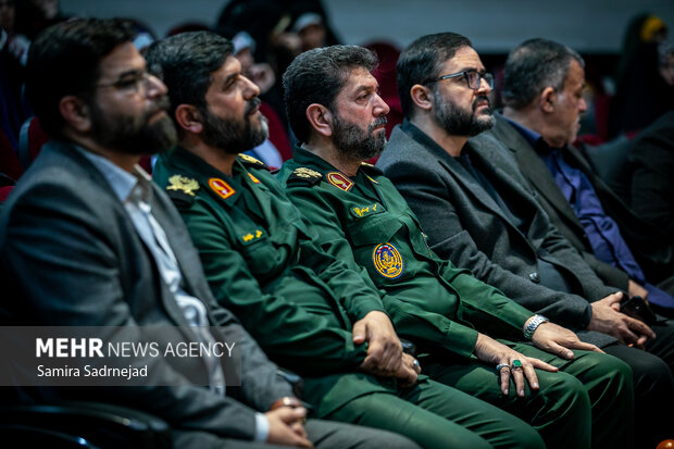 مراسم اختتامیه سومین جشنواره سرود فجر بسیج تهران بزرگ