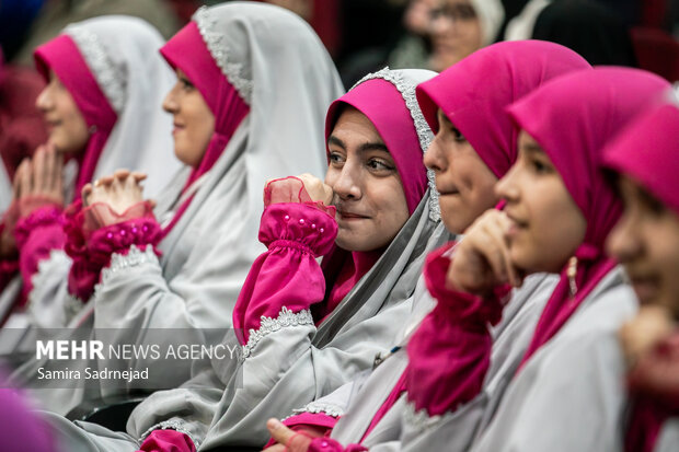 مراسم اختتامیه سومین جشنواره سرود فجر بسیج تهران بزرگ