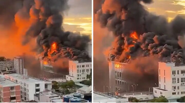 Brezilya'da fakültede büyük yangın