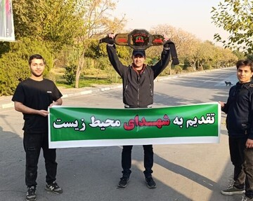محیط بان اردبیلی قهرمان «MMA »کشور شد