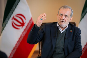 Iranian President Masoud Pezeshkian