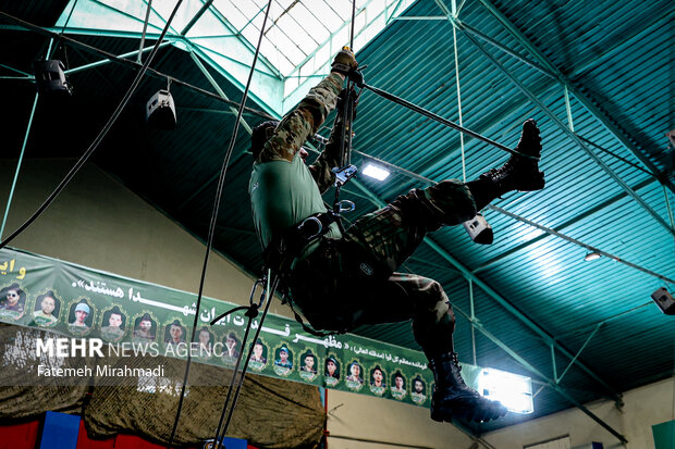 آیین افتتاحیه چهاردهمین‌ المپیاد فرهنگی ورزشی دانشگاه های افسری نیروهای مسلح