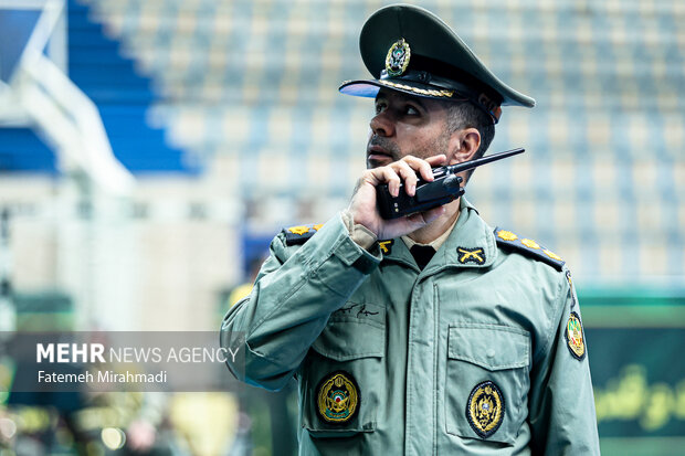 آیین افتتاحیه چهاردهمین‌ المپیاد فرهنگی ورزشی دانشگاه های افسری نیروهای مسلح