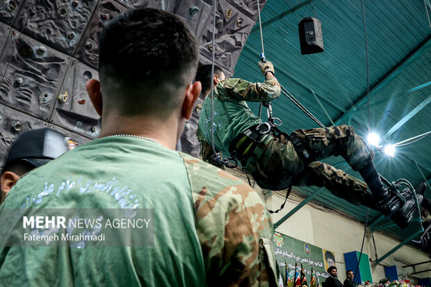 آیین افتتاحیه چهاردهمین‌ المپیاد فرهنگی ورزشی دانشگاه های افسری نیروهای مسلح