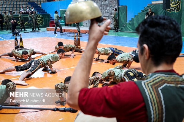 آیین افتتاحیه چهاردهمین‌ المپیاد فرهنگی ورزشی دانشگاه های افسری نیروهای مسلح
