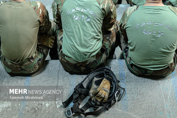 آیین افتتاحیه چهاردهمین‌ المپیاد فرهنگی ورزشی دانشگاه های افسری نیروهای مسلح