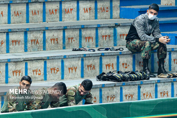 آیین افتتاحیه چهاردهمین‌ المپیاد فرهنگی ورزشی دانشگاه های افسری نیروهای مسلح