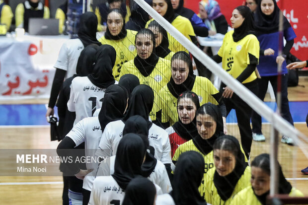 هفته پنجم لیگ برتر والیبال بانوان در تبریز