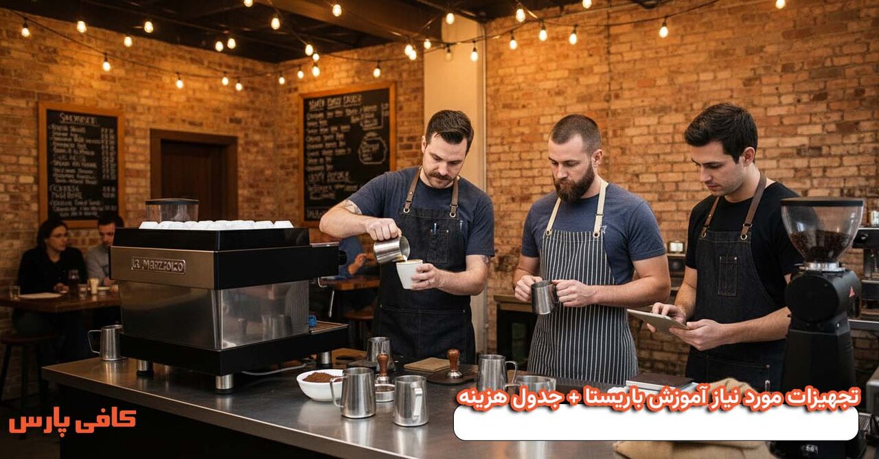 آشنایی با آموزش باریستا در ایران
