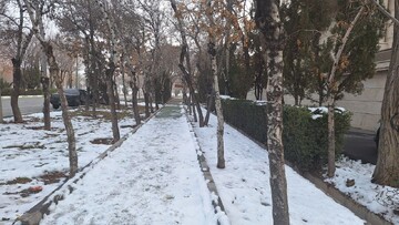 بارش رحمت الهی در محلات