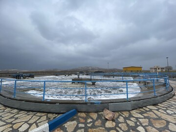 تصفیه‌خانه فاضلاب کامیاران پس از ۵ سال راه‌اندازی شد