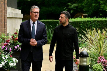 محورهای رایزنی «زلنسکی» با نخست وزیر انگلیس