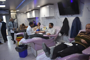 حسینیان: شهروندان بهابادی در کمپین اهدای خون مشارکت کردند