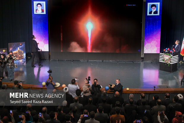 Ceremony to watch launching 3 Iranian satellites