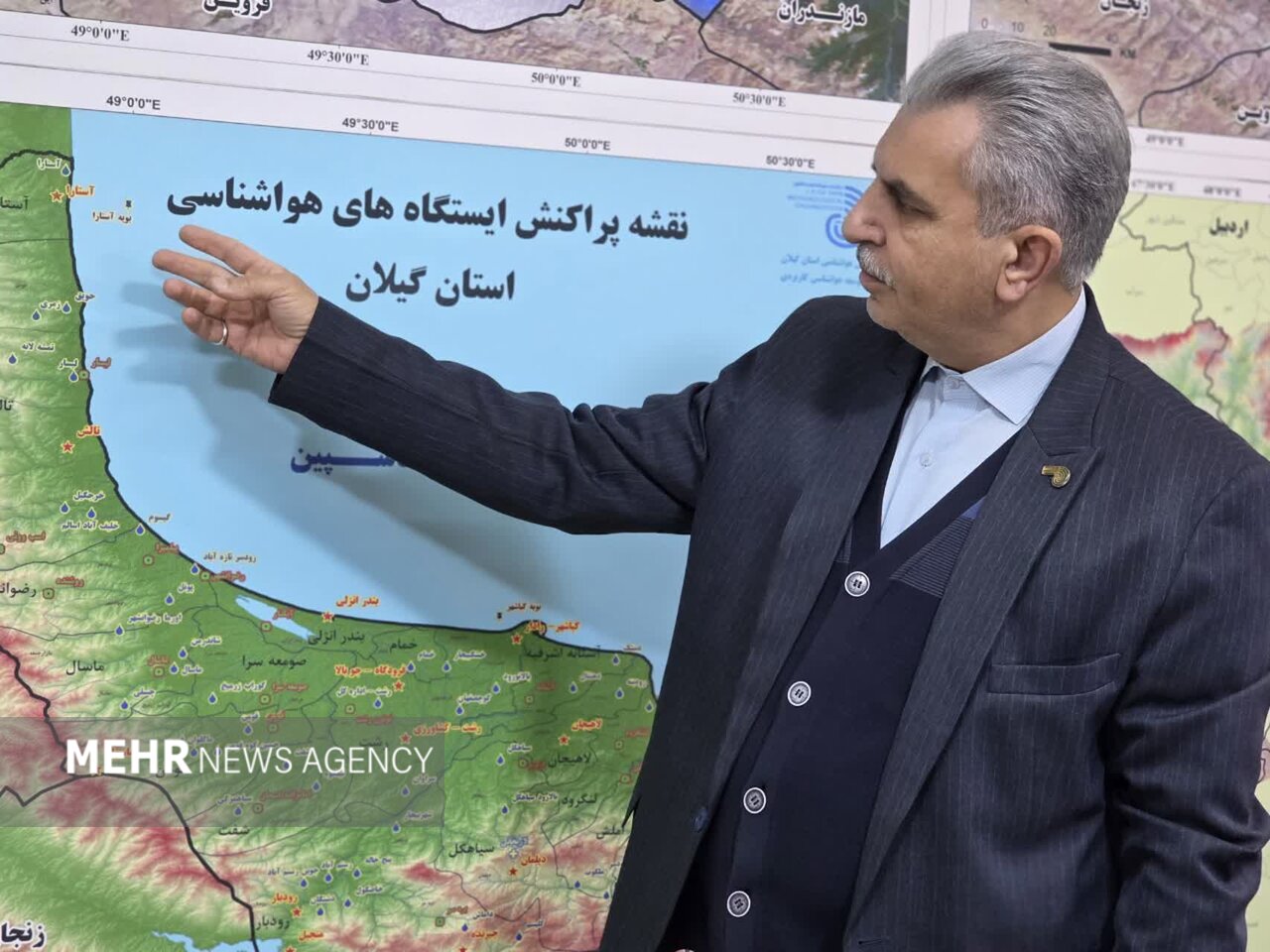 دادرس: ۴۰ درصد ایستگاه های باران سنجی گیلان سنتی است دادرس: ۴۰ درصد ایستگاه های باران سنجی گیلان سنتی است