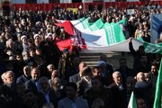 تجمع مردم دیار میرزا در سالروز حماسه ۸ دی