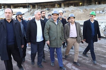 قائم‌پناه: بیش از ۸۵ درصد عملیات بازسازی ورزشگاه آزادی انجام شده است