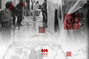 غزه در محاصره سرما؛ کابوس جنگ در تعقیب جنگ‌زدگان!