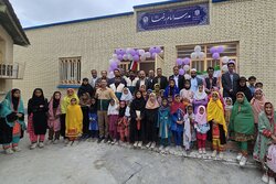 تکمیل و بهره برداری از مدرسه نیمه‌تمام روستای دز سرباز