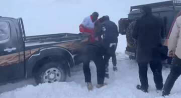 محبوبی: محور مهاباد- بوکان تا سه شنبه مسدود است