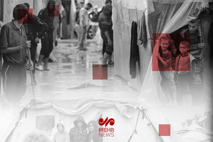 غزه در محاصره سرما؛ کابوس جنگ در تعقیب جنگ‌زدگان!