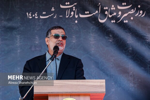 اجتماع حماسه آفرینان هشتم دی در رشت