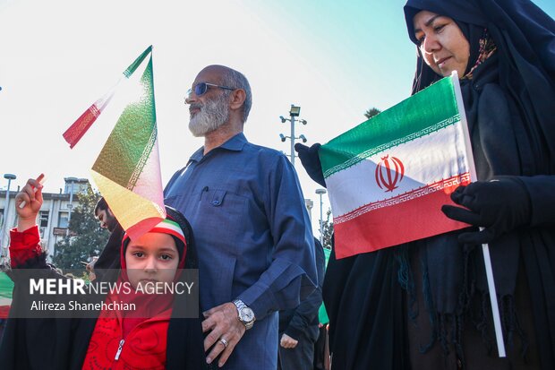 اجتماع حماسه آفرینان هشتم دی در رشت