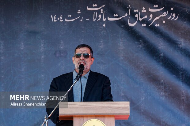 اجتماع حماسه آفرینان هشتم دی در رشت