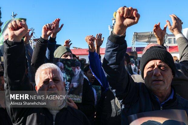 اجتماع حماسه آفرینان هشتم دی در رشت