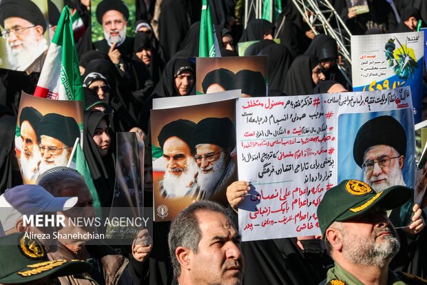 اجتماع حماسه آفرینان هشتم دی در رشت