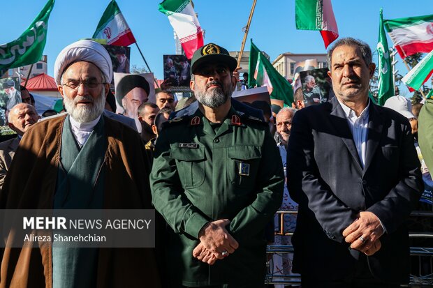 اجتماع حماسه آفرینان هشتم دی در رشت