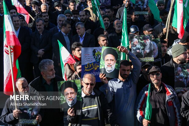 اجتماع حماسه آفرینان هشتم دی در رشت